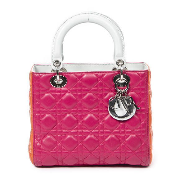 Dior Medium Tricolor Lady Dior - Picture 1 of 9